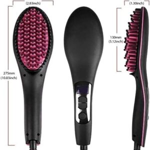 Szentpeter Simply 2 in 1 Hair Curler and Straightener Brush