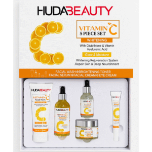 HUDA BEAUTY Vitamin C 5-Piece Skincare Set
